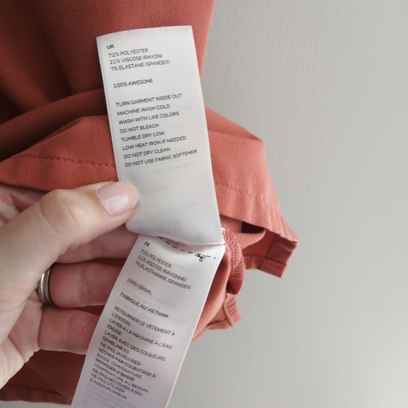 Figs Catarina One Pocket Short Sleeve Scrub Top Limited Edition Orange Small - Picture 9 of 13